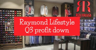 Raymond Lifestyle Q3 profit down 60.5%