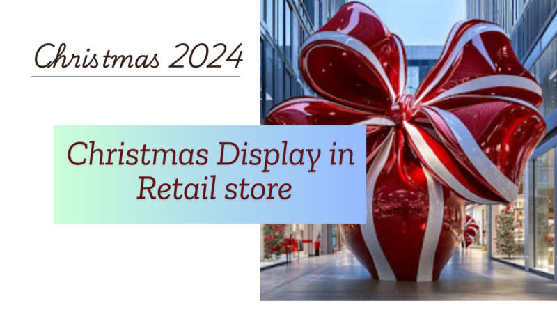 Christmas display in Retail stores-2024